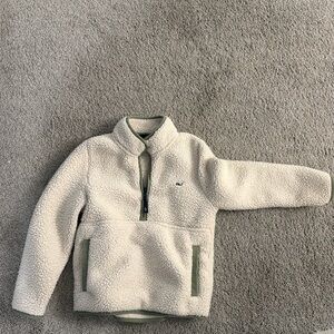 Vineyard Vines kids Sherpa pullover